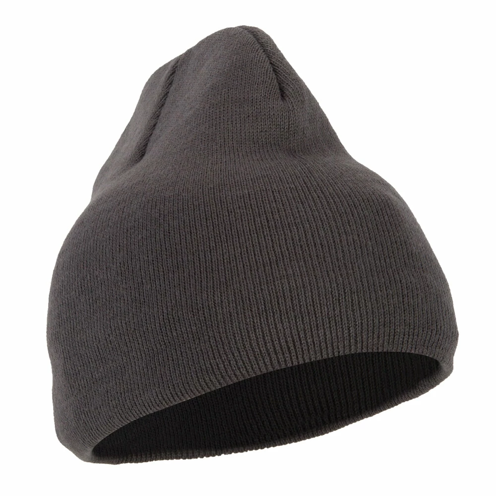 Cameo 8 Inch Acrylic Short Blank Beanie - Image 73