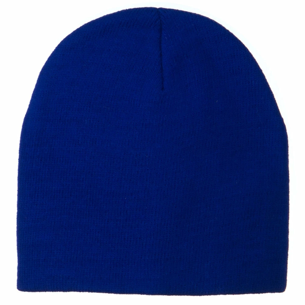 Cameo 8 Inch Acrylic Short Blank Beanie - Image 80
