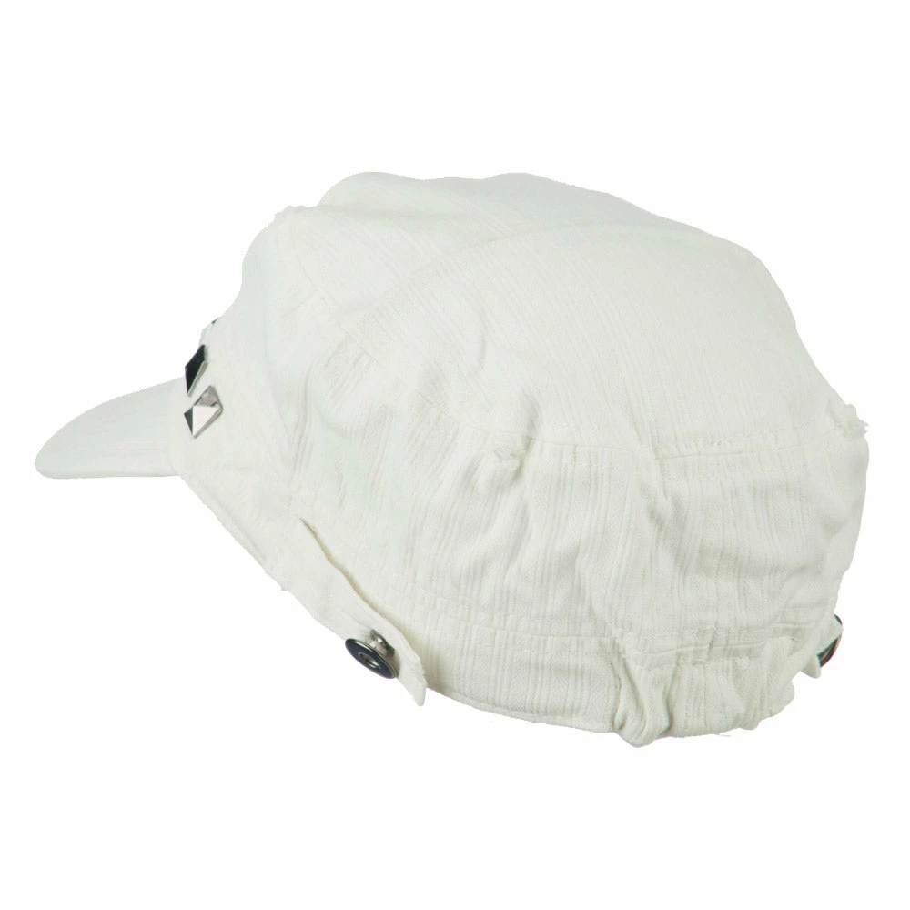 Hatiya Army Cadet Fitted Cap With Studs - Image 17