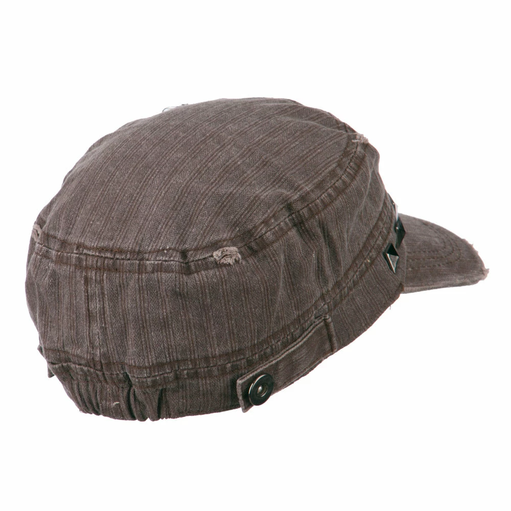Hatiya Army Cadet Fitted Cap With Studs - Image 3