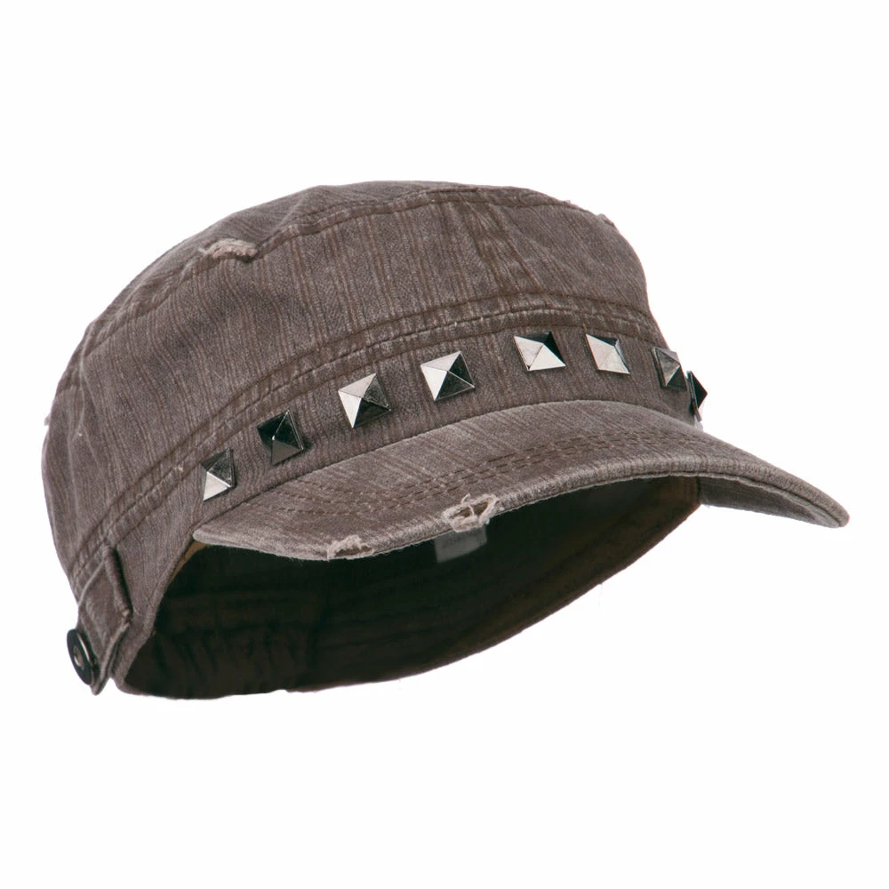 Hatiya Army Cadet Fitted Cap With Studs - Image 4