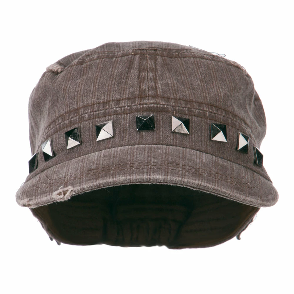 Hatiya Army Cadet Fitted Cap With Studs - Image 5
