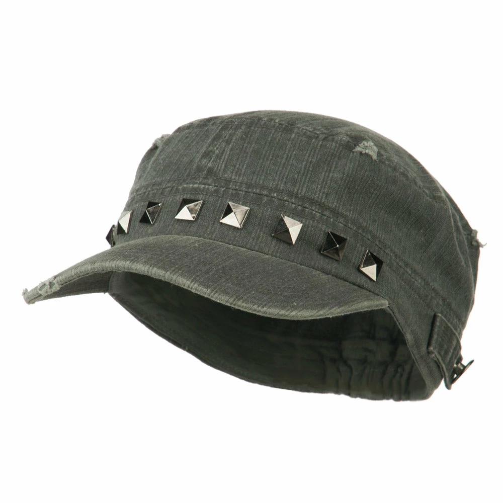 Hatiya Army Cadet Fitted Cap With Studs - Image 6
