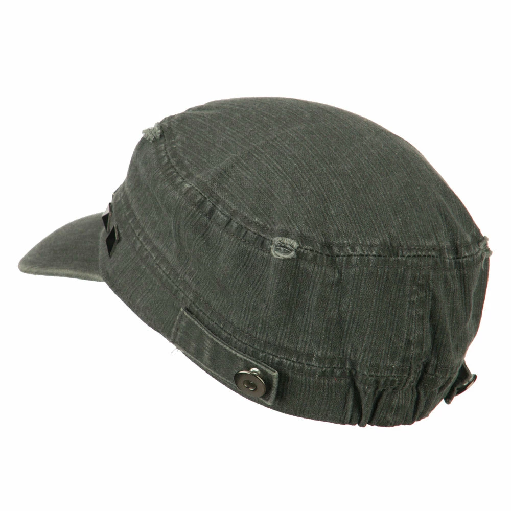 Hatiya Army Cadet Fitted Cap With Studs - Image 7