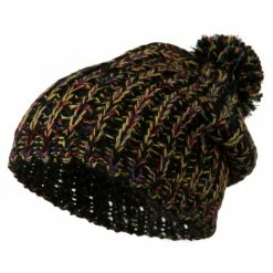 Jeanne Simmons Woman's Acrylic Rainbow Beanie