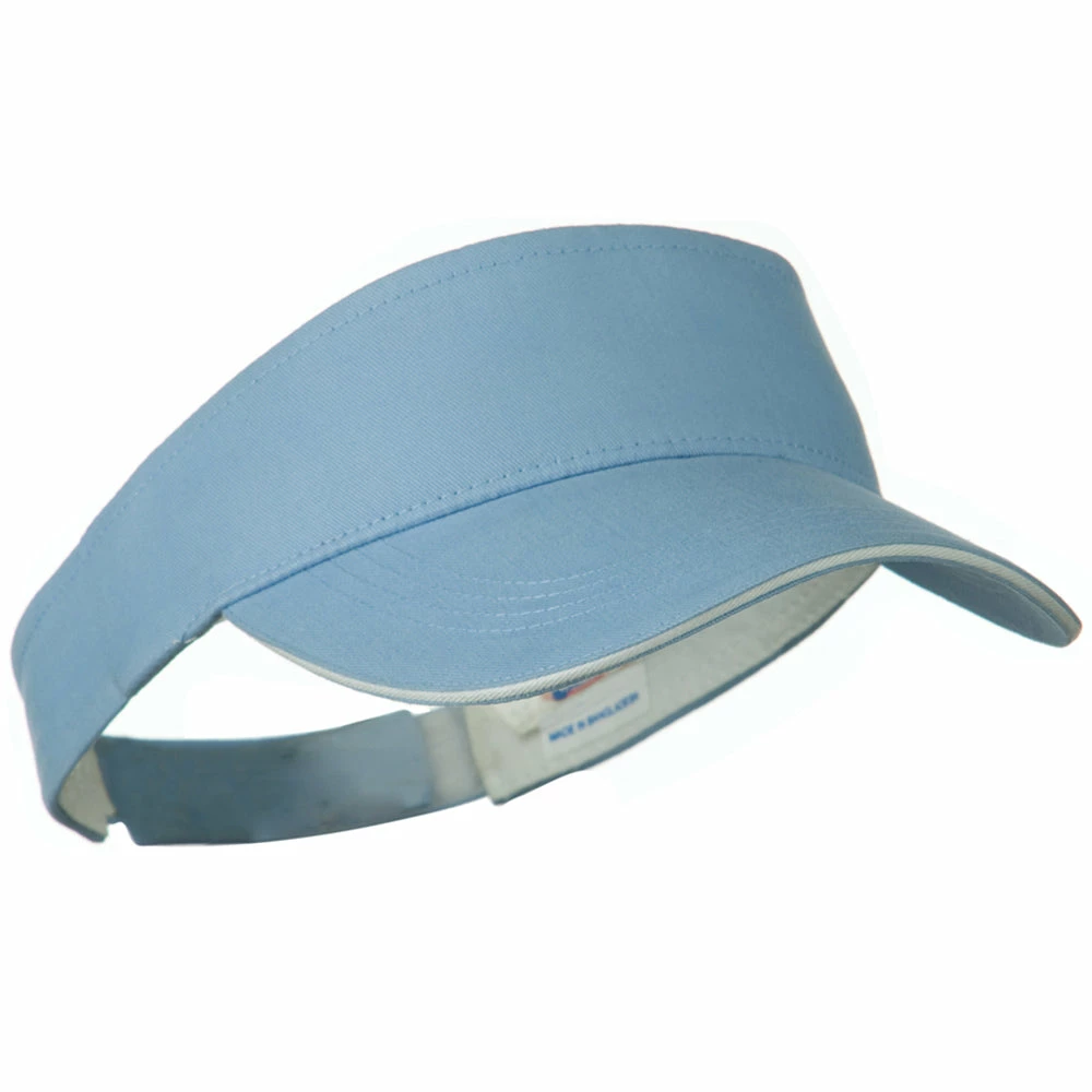 Cameo Brushed Cotton Sandwich Visor - Image 9