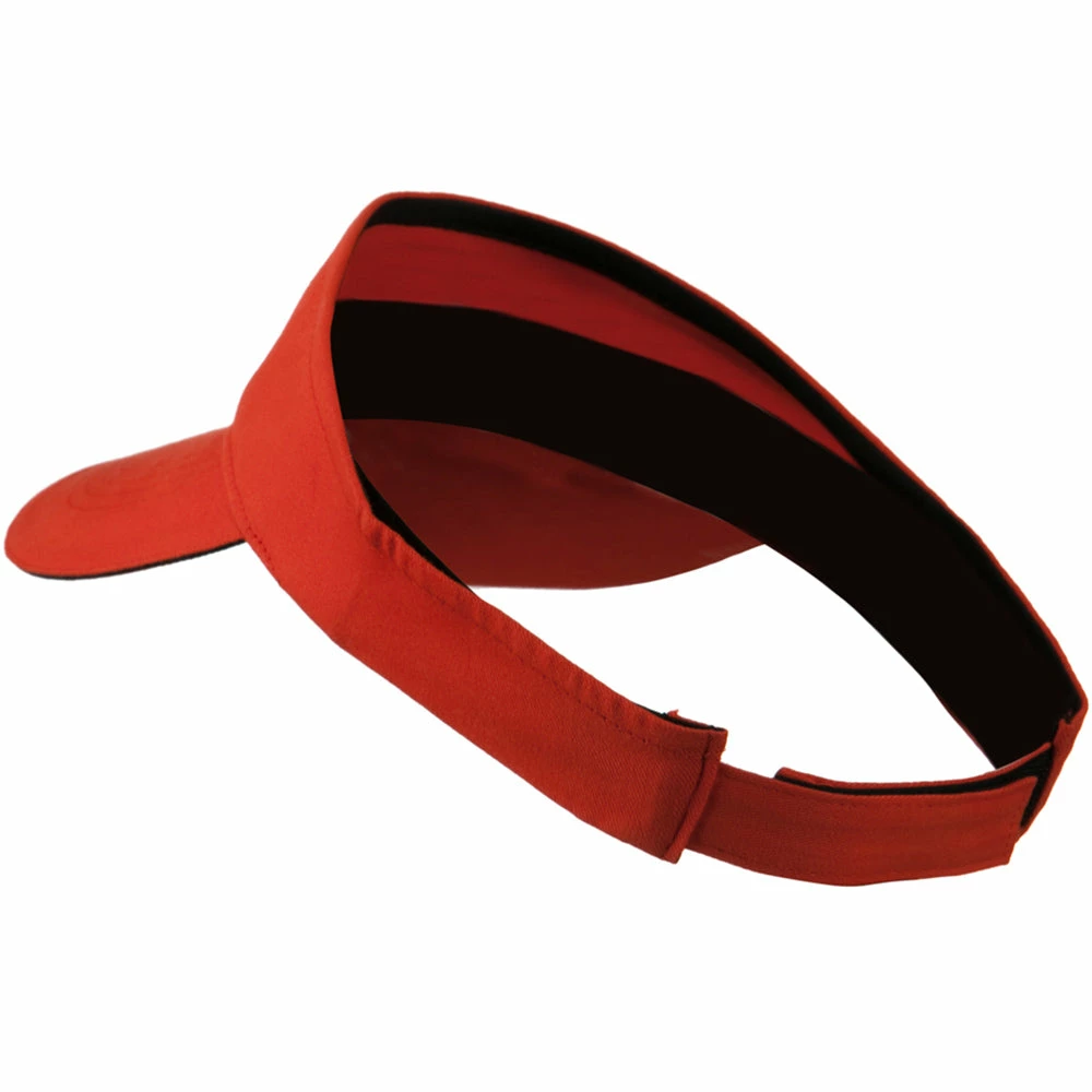 Cameo Brushed Cotton Sandwich Visor - Image 17