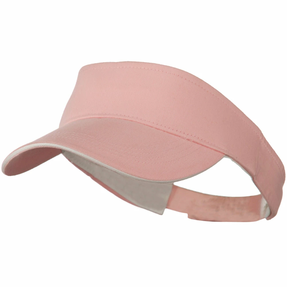 Cameo Brushed Cotton Sandwich Visor - Image 21