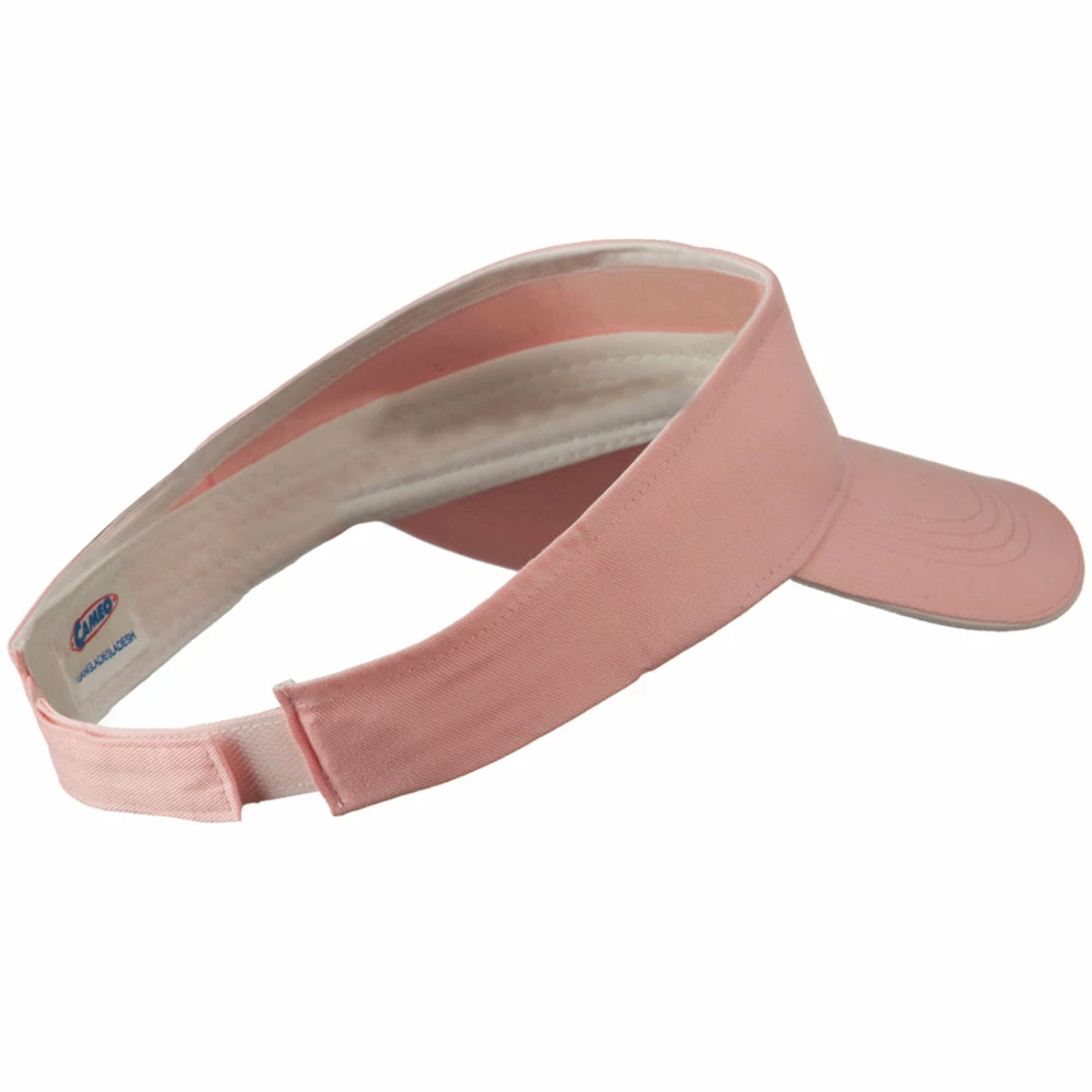 Cameo Brushed Cotton Sandwich Visor - Image 24