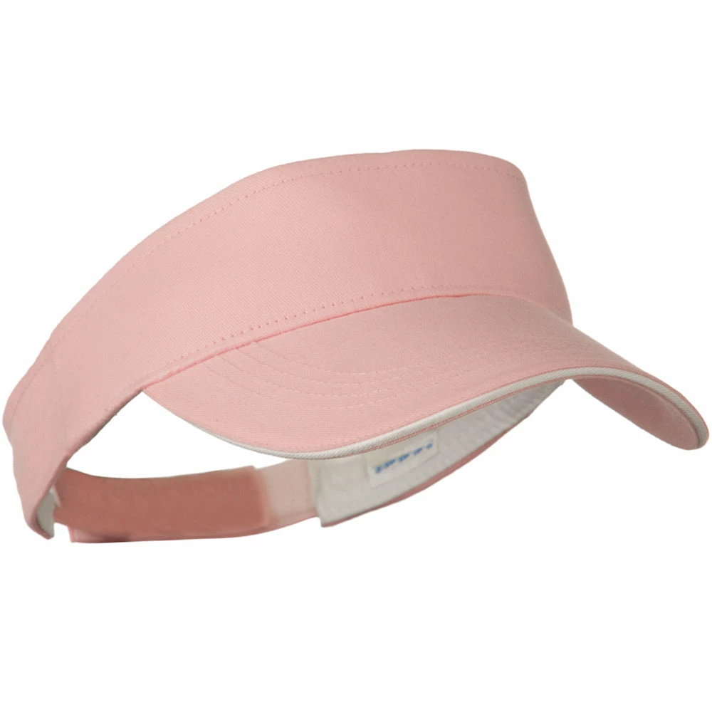 Cameo Brushed Cotton Sandwich Visor - Image 25