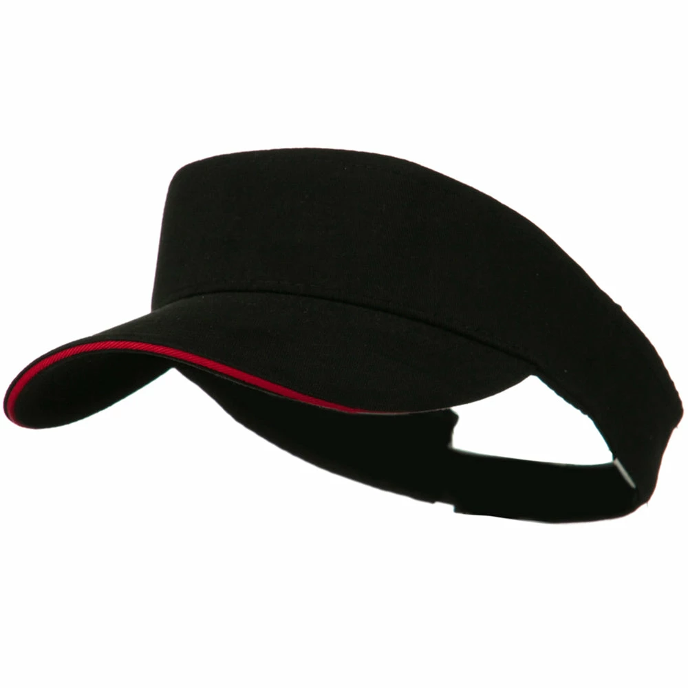 Cameo Brushed Cotton Sandwich Visor - Image 26