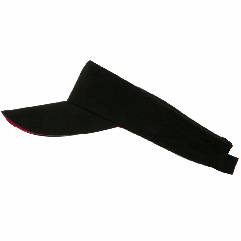 Cameo Brushed Cotton Sandwich Visor - Image 30