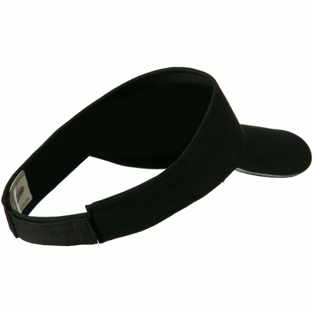 Cameo Brushed Cotton Sandwich Visor - Image 33