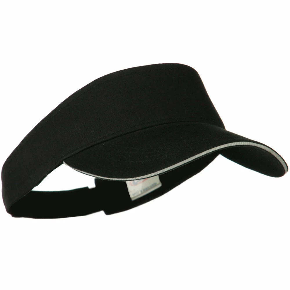 Cameo Brushed Cotton Sandwich Visor - Image 34