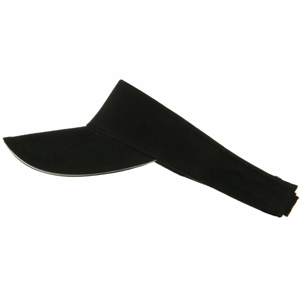 Cameo Brushed Cotton Sandwich Visor - Image 35