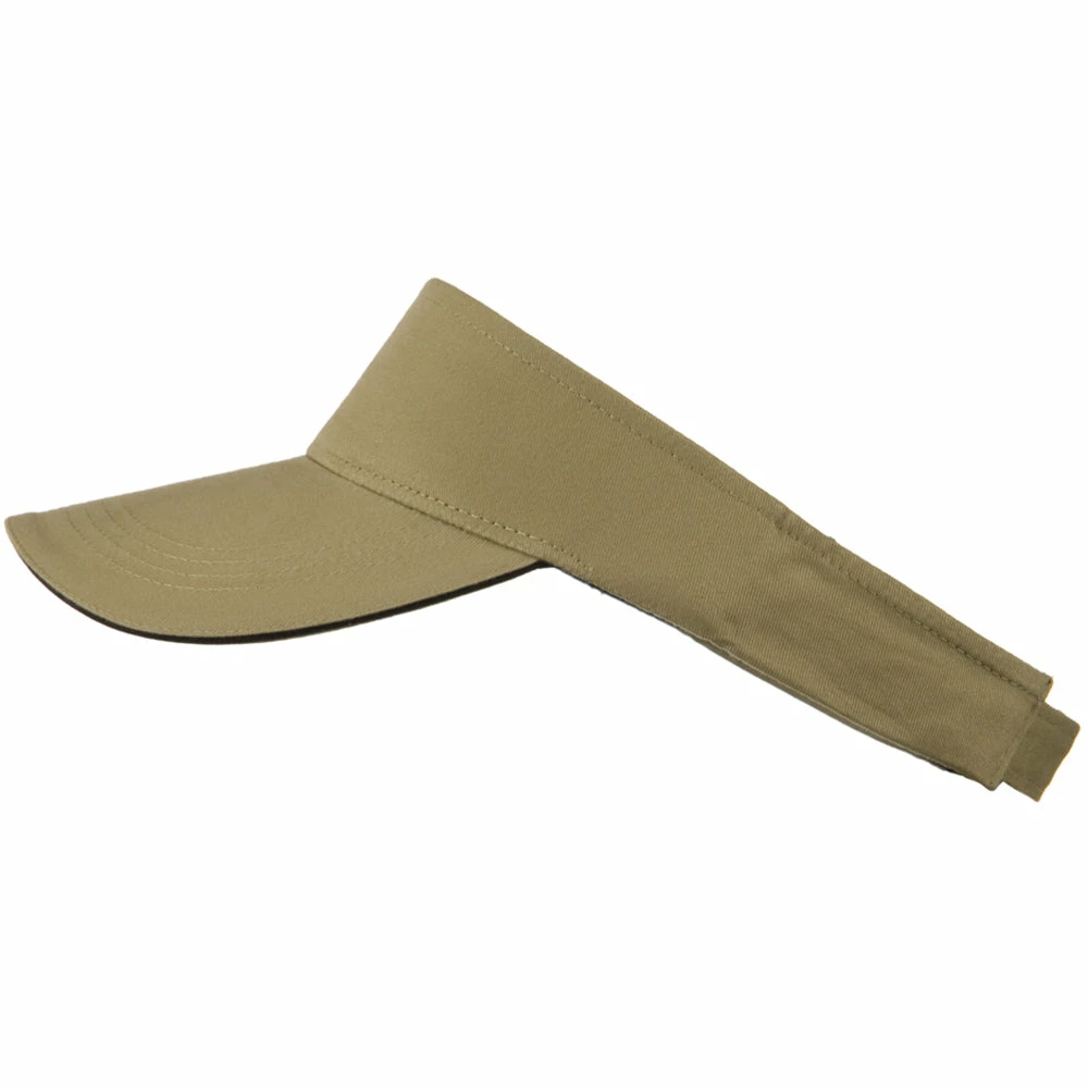 Cameo Brushed Cotton Sandwich Visor - Image 44