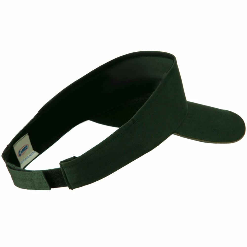 Cameo Brushed Cotton Sandwich Visor - Image 50