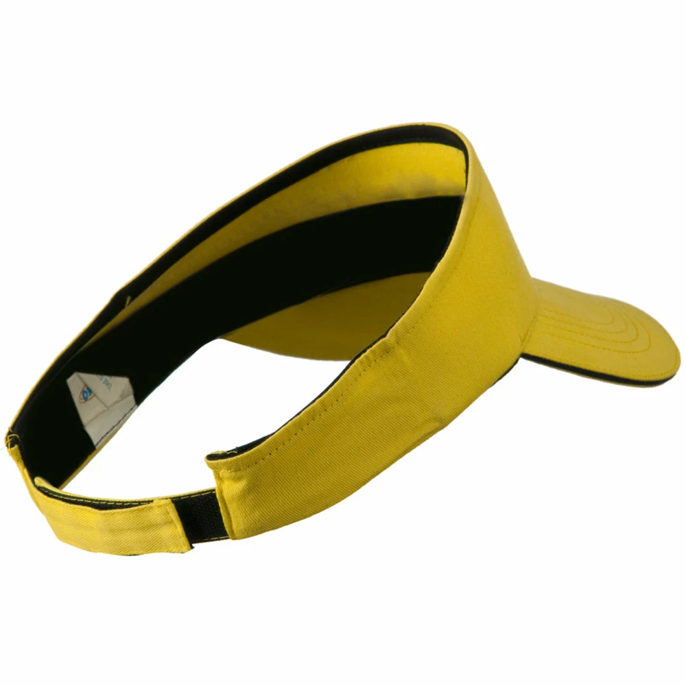 Cameo Brushed Cotton Sandwich Visor - Image 53