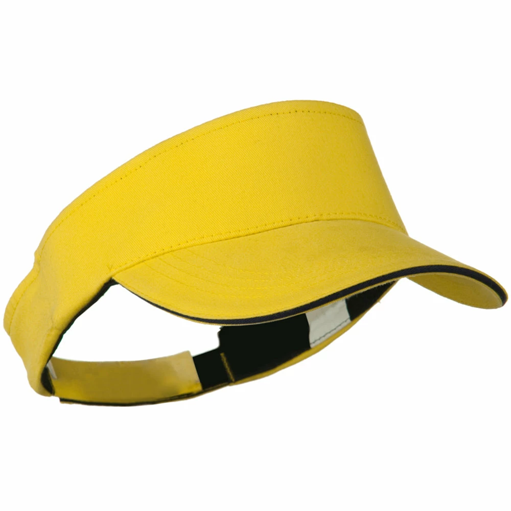 Cameo Brushed Cotton Sandwich Visor - Image 55