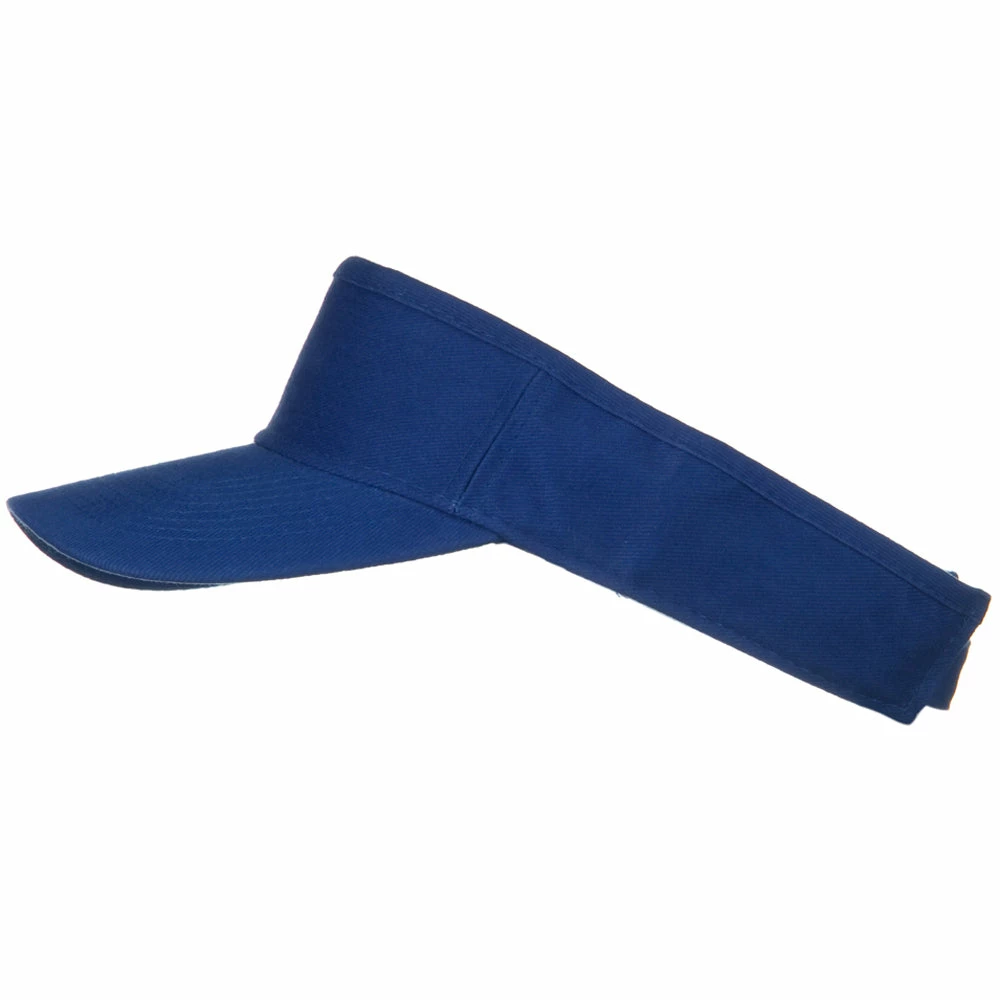 Otto Brushed Bull Denim Sun Visor - Image 4