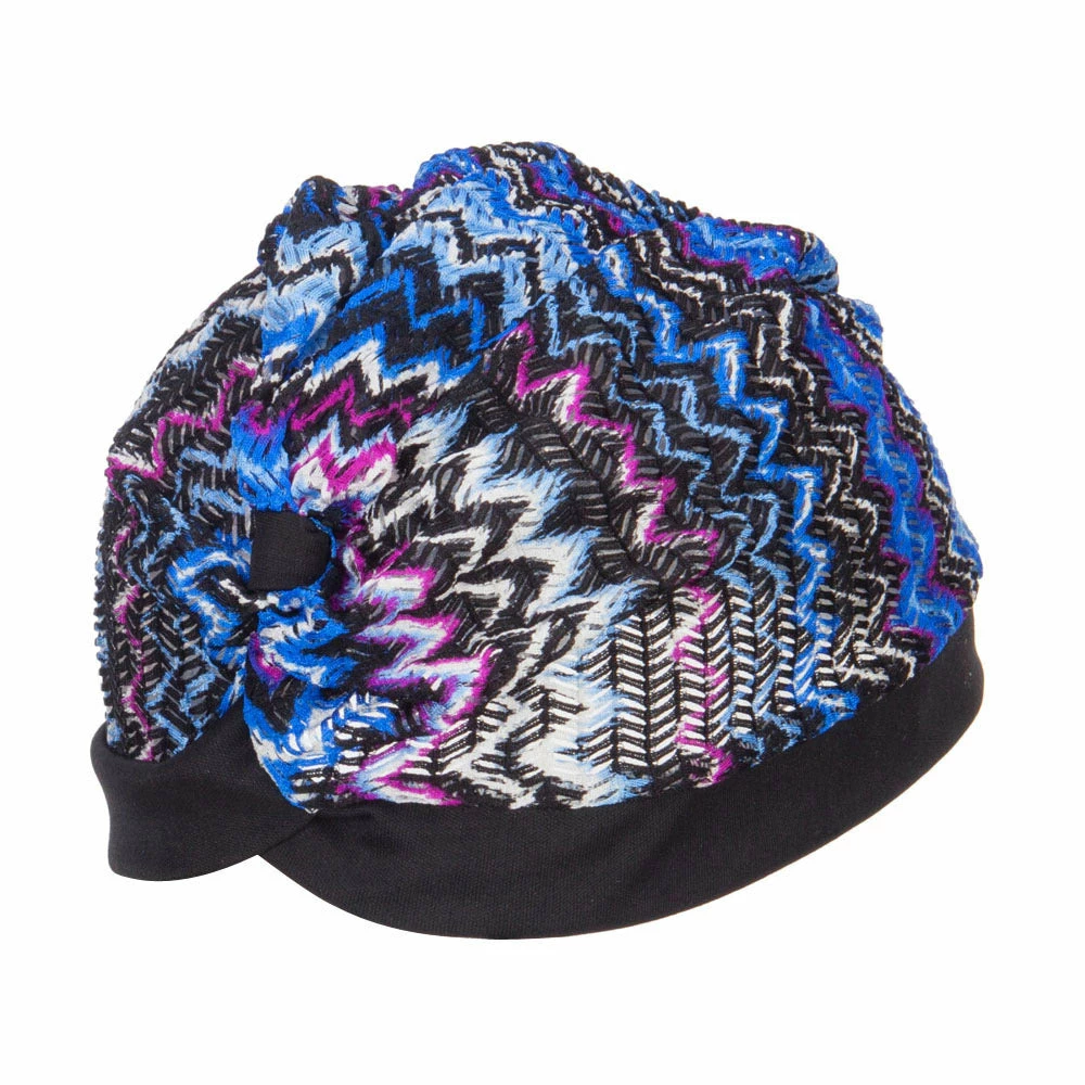 Jeanne Simmons Women's Striped Tribal Summer Turban - Image 3