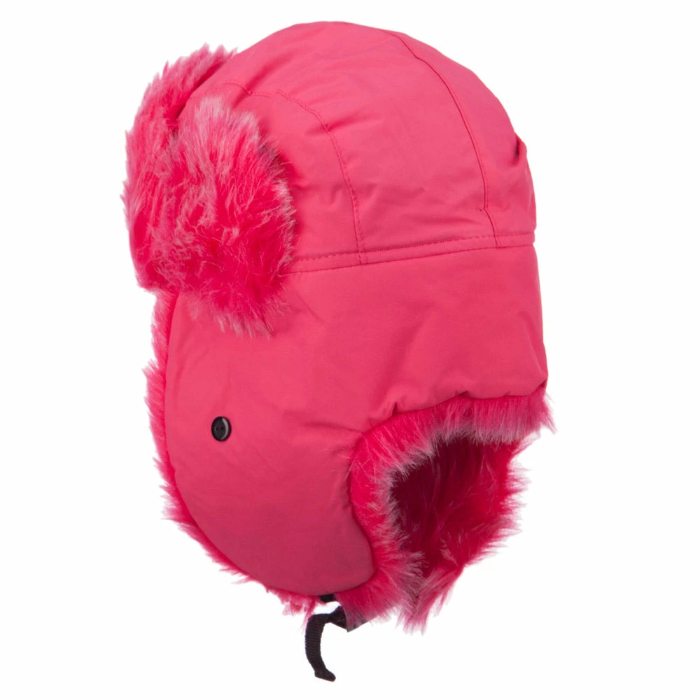 Jeanne Simmons Bright Nylon Faux Fur Trooper Hat - Image 12