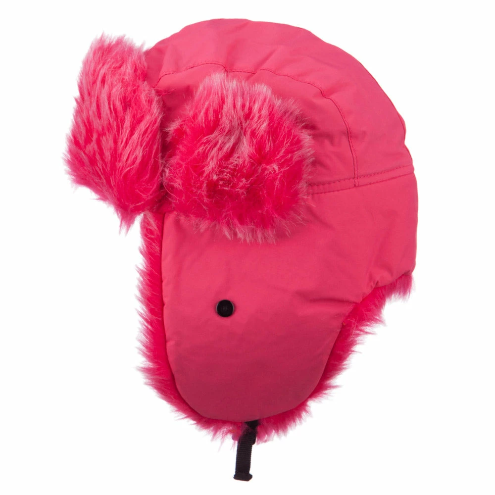 Jeanne Simmons Bright Nylon Faux Fur Trooper Hat - Image 13