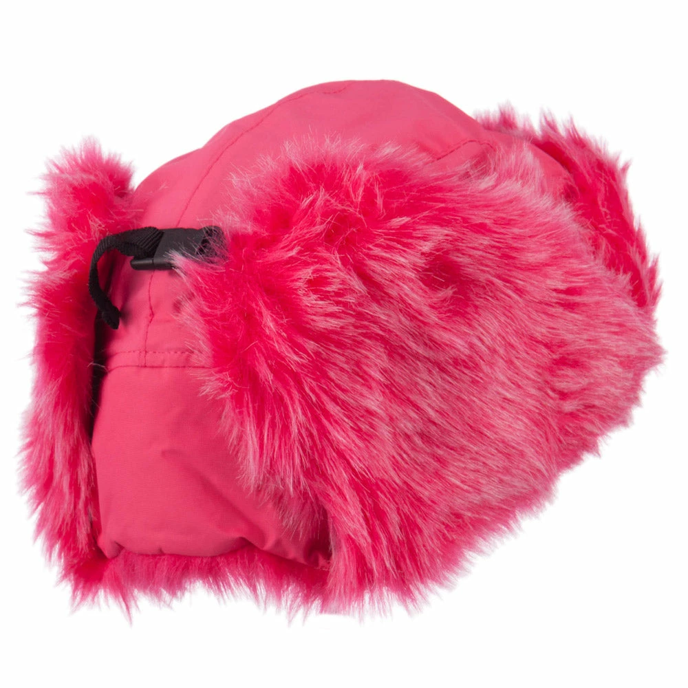 Jeanne Simmons Bright Nylon Faux Fur Trooper Hat - Image 14