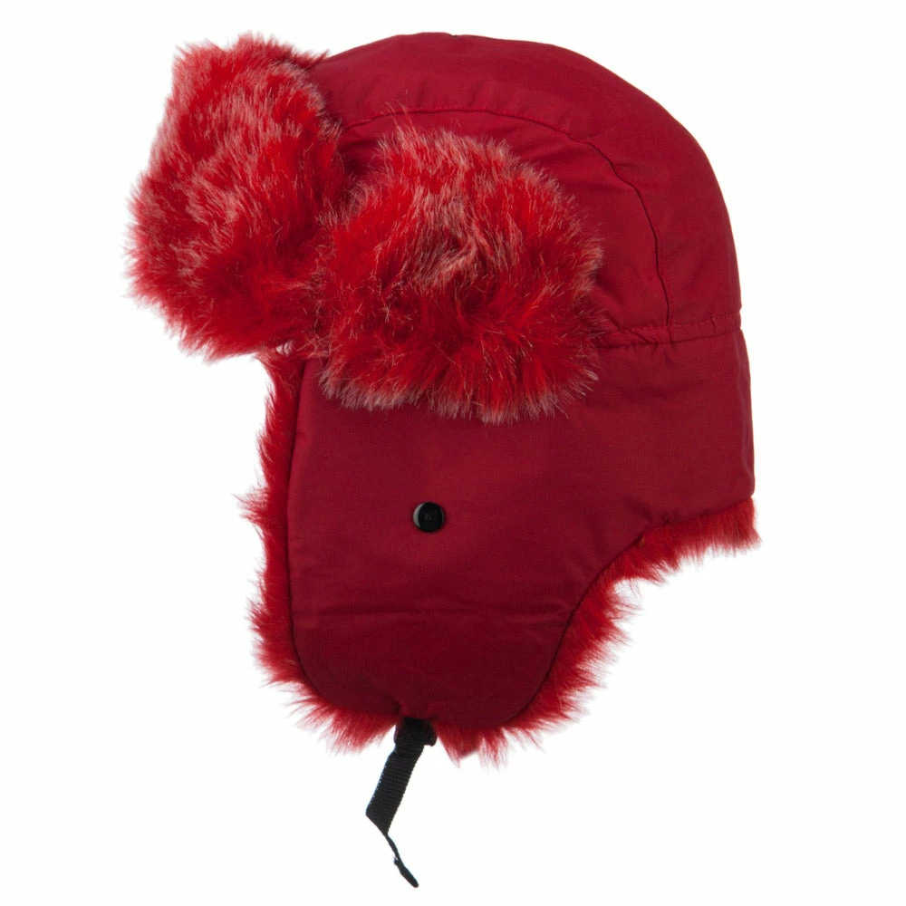 Jeanne Simmons Bright Nylon Faux Fur Trooper Hat - Image 3