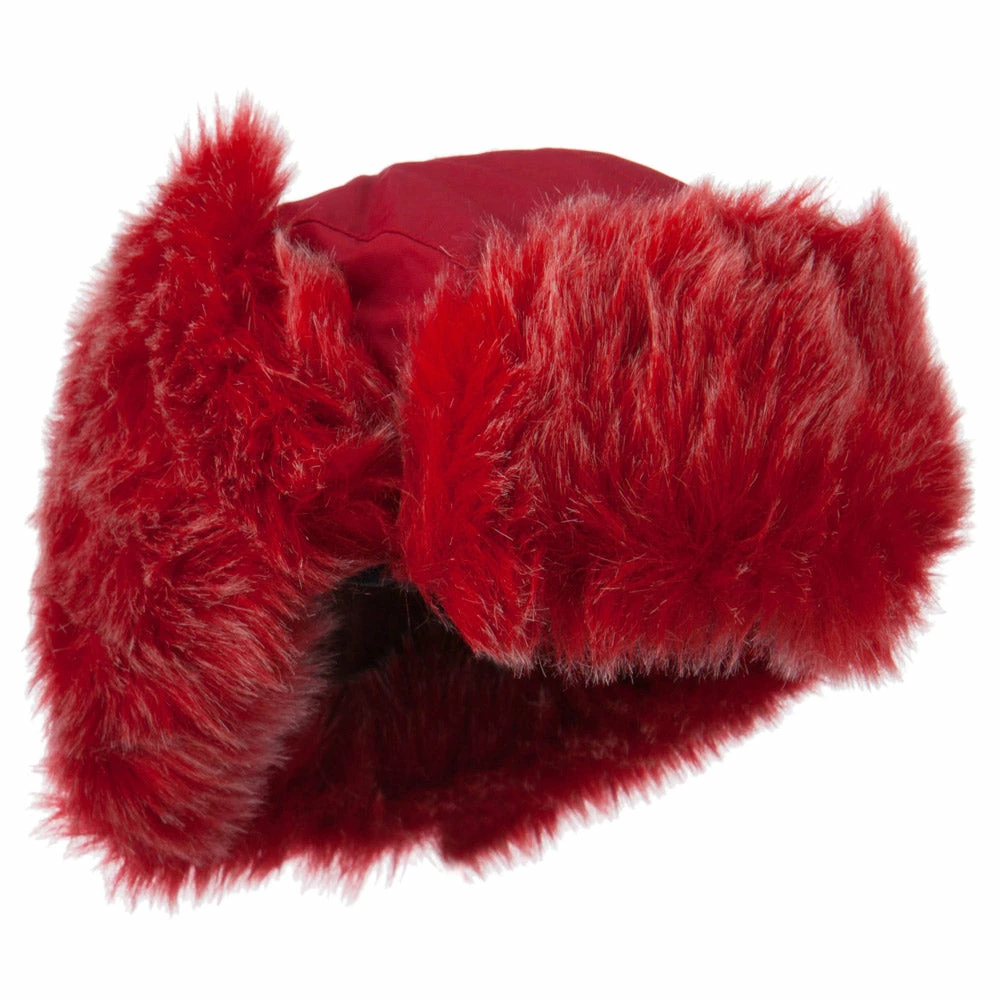 Jeanne Simmons Bright Nylon Faux Fur Trooper Hat - Image 5