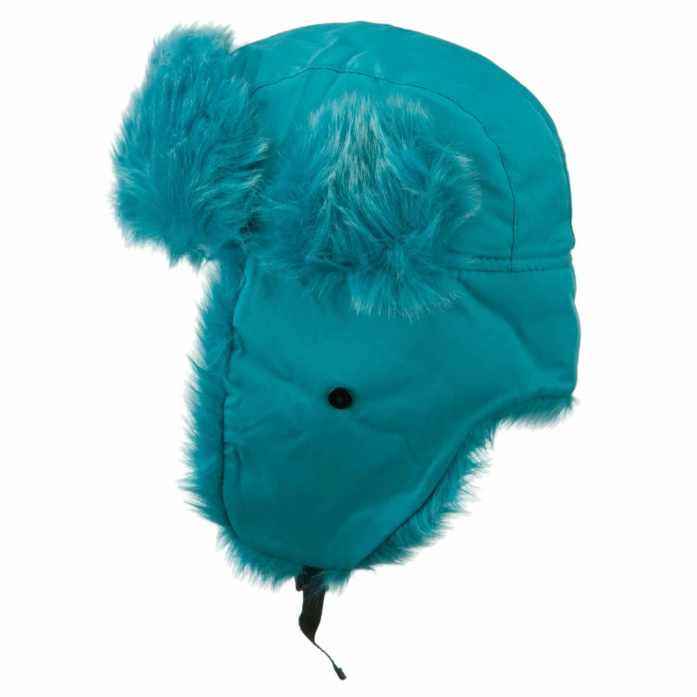 Jeanne Simmons Bright Nylon Faux Fur Trooper Hat - Image 7