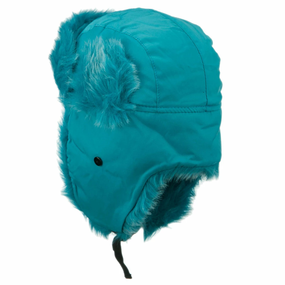 Jeanne Simmons Bright Nylon Faux Fur Trooper Hat - Image 8