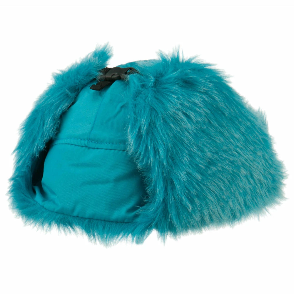 Jeanne Simmons Bright Nylon Faux Fur Trooper Hat - Image 9