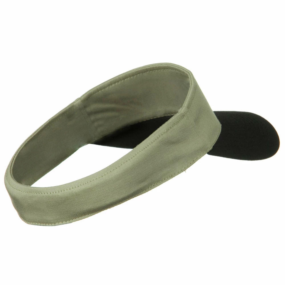 Brushed Cotton Twill Flex Sun Visor - Image 2