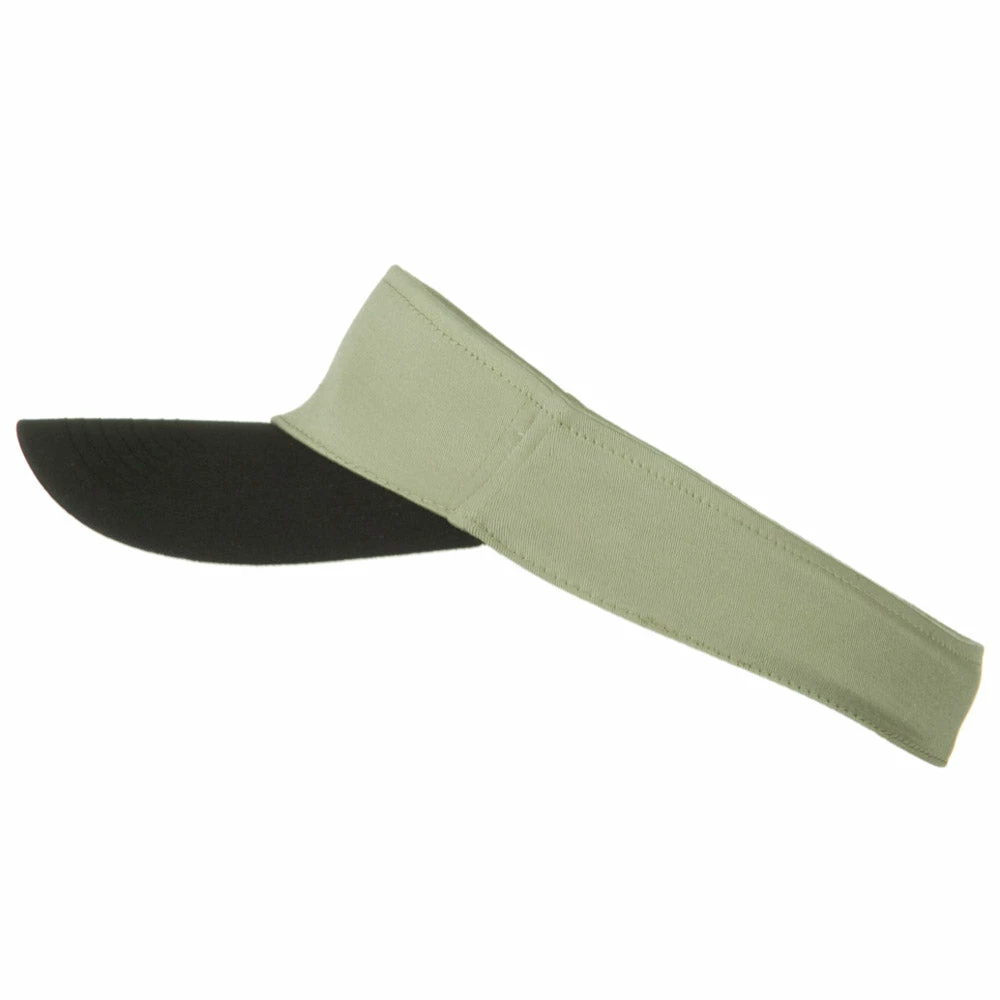 Brushed Cotton Twill Flex Sun Visor - Image 3