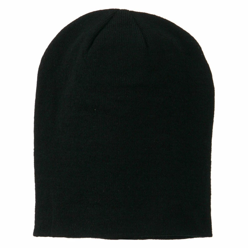 Otto Big Size Knit Slouch Beanie - Image 5