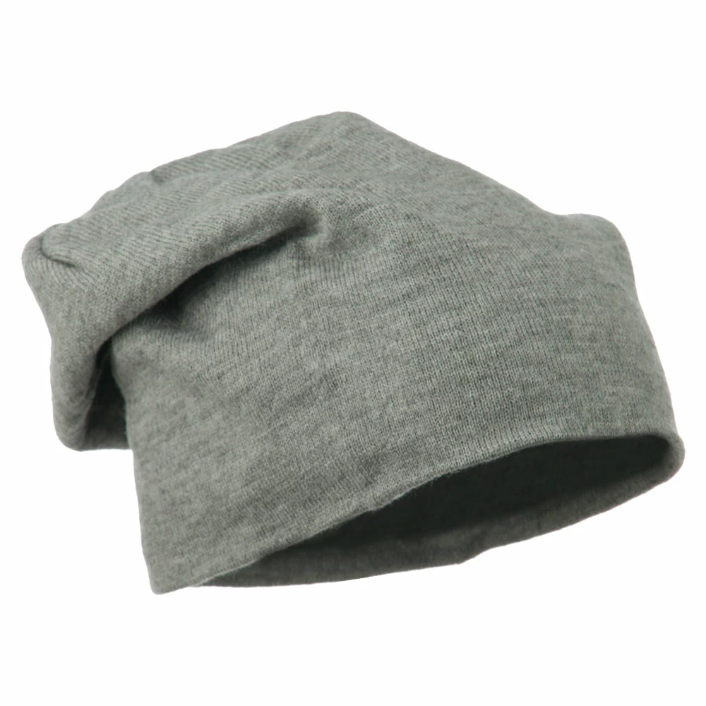 Otto Big Size Knit Slouch Beanie - Image 9