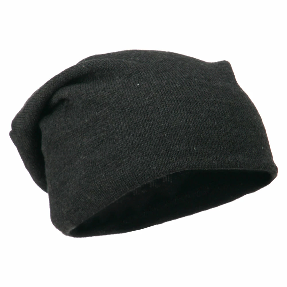 Otto Big Size Knit Slouch Beanie - Image 14