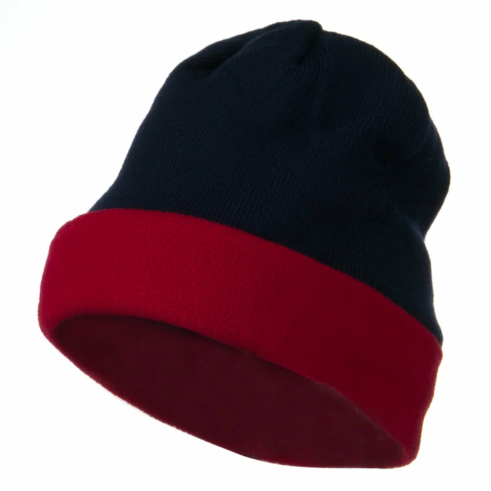 MG Fleece Brim Winter Knitted Beanie - Image 6