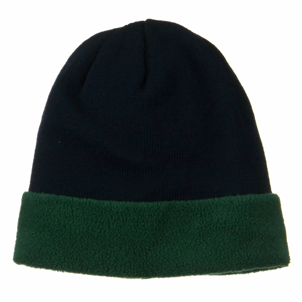 MG Fleece Brim Winter Knitted Beanie - Image 5