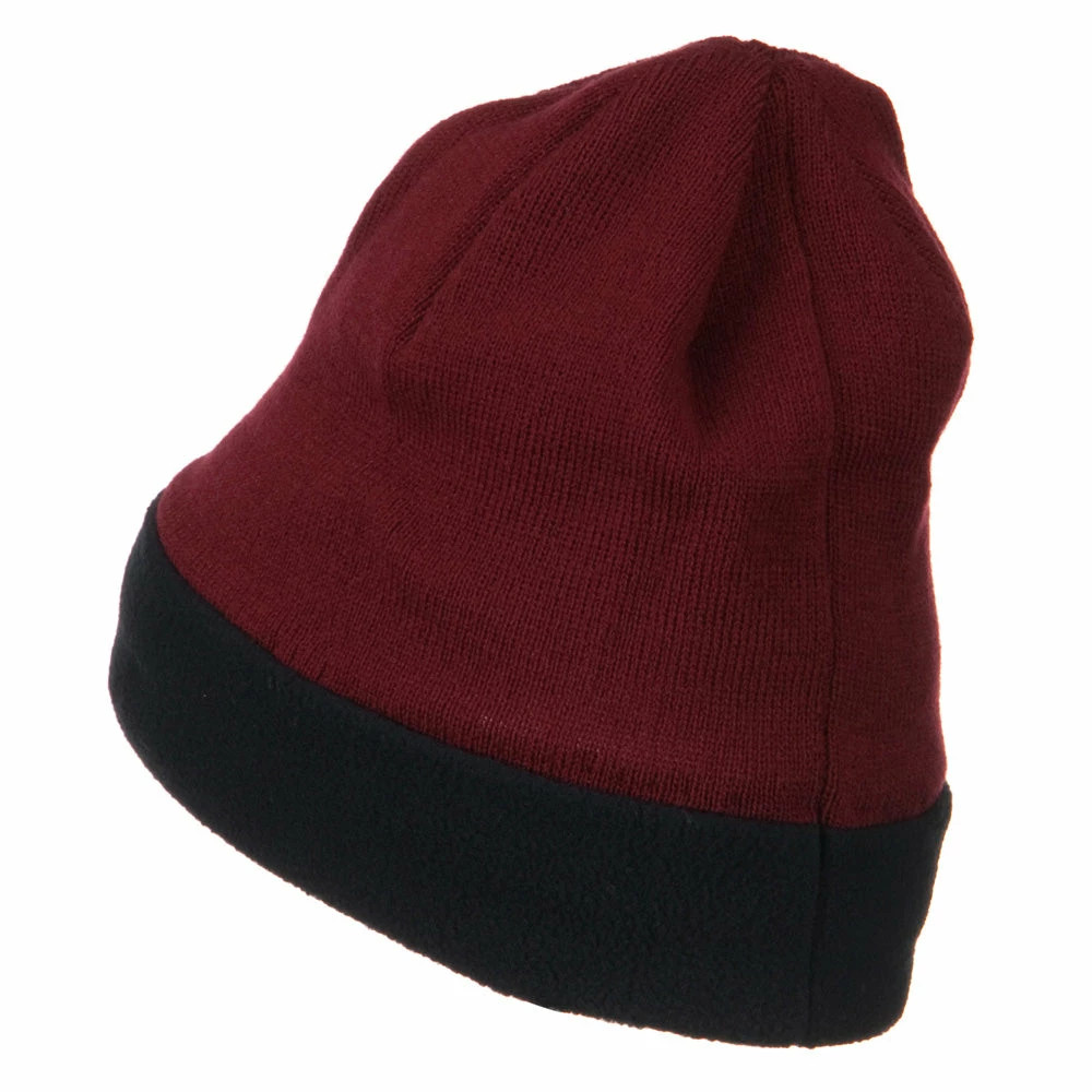 MG Fleece Brim Winter Knitted Beanie - Image 14