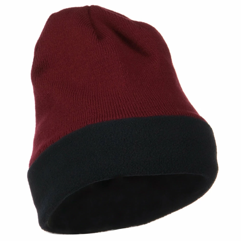 MG Fleece Brim Winter Knitted Beanie - Image 12