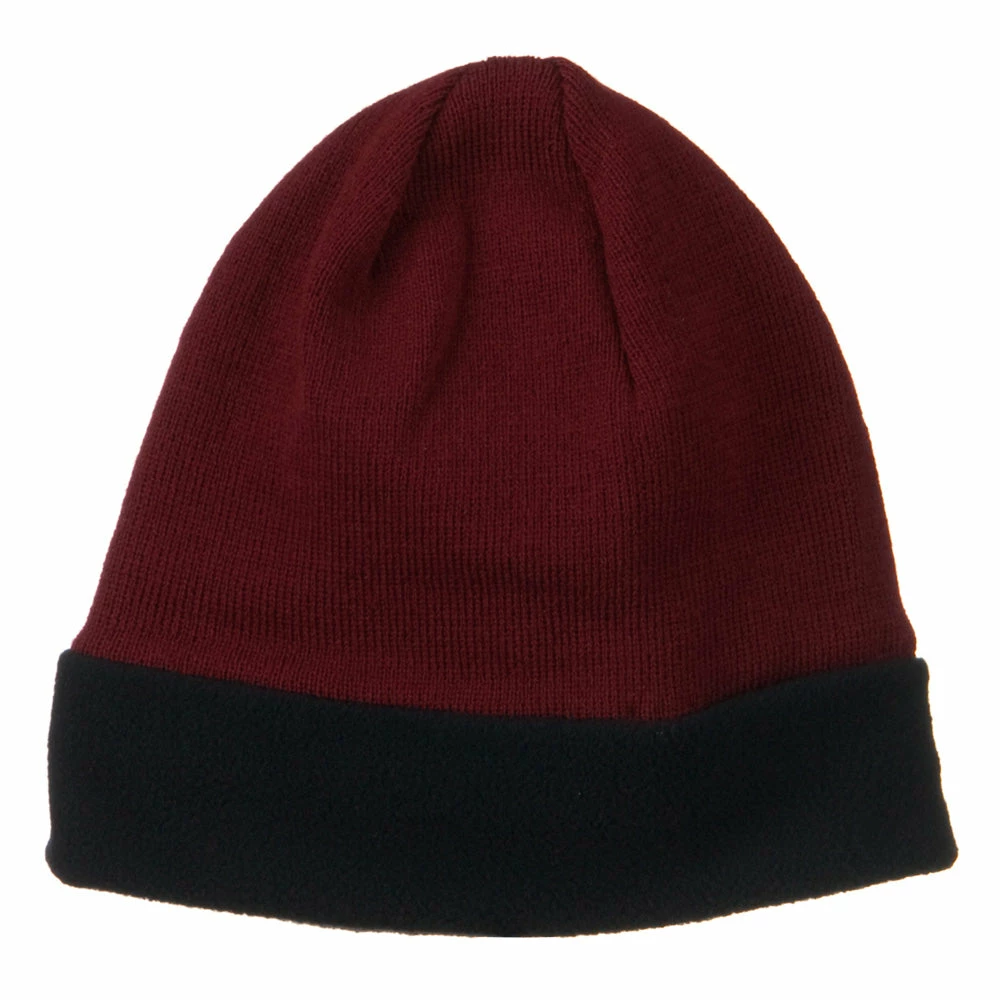 MG Fleece Brim Winter Knitted Beanie - Image 15