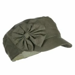 Jeanne Simmons Women's Bow Accent Military Cap