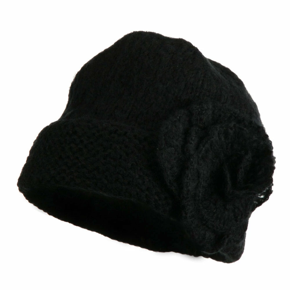 Jeanne Simmons Ladies Flower Accent Cuff Beanie - Image 6