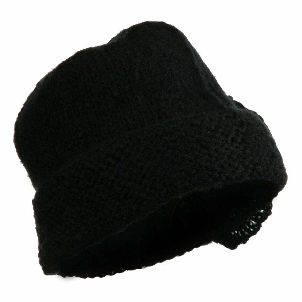 Jeanne Simmons Ladies Flower Accent Cuff Beanie - Image 9