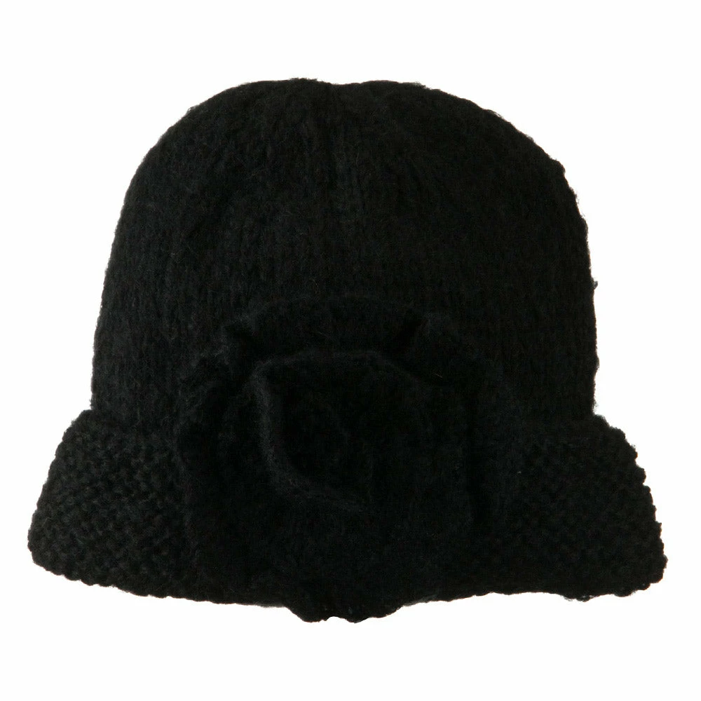 Jeanne Simmons Ladies Flower Accent Cuff Beanie - Image 10