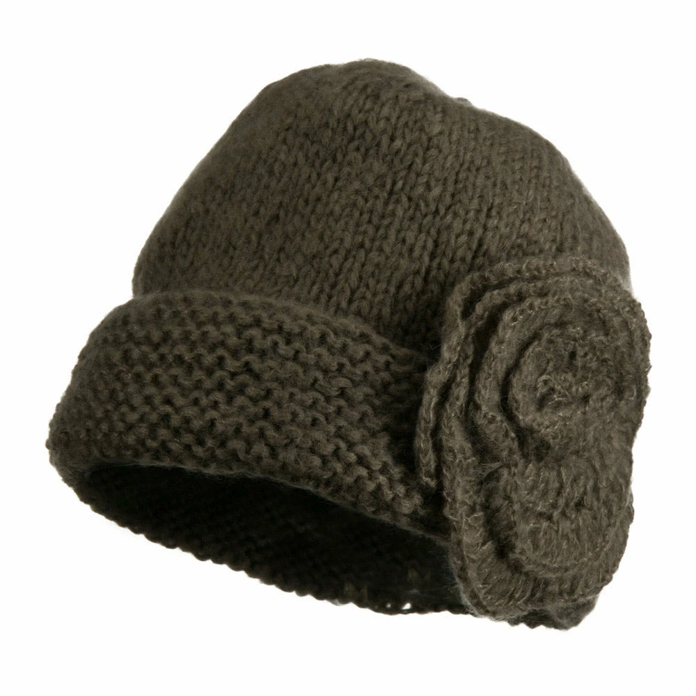 Jeanne Simmons Ladies Flower Accent Cuff Beanie - Image 11