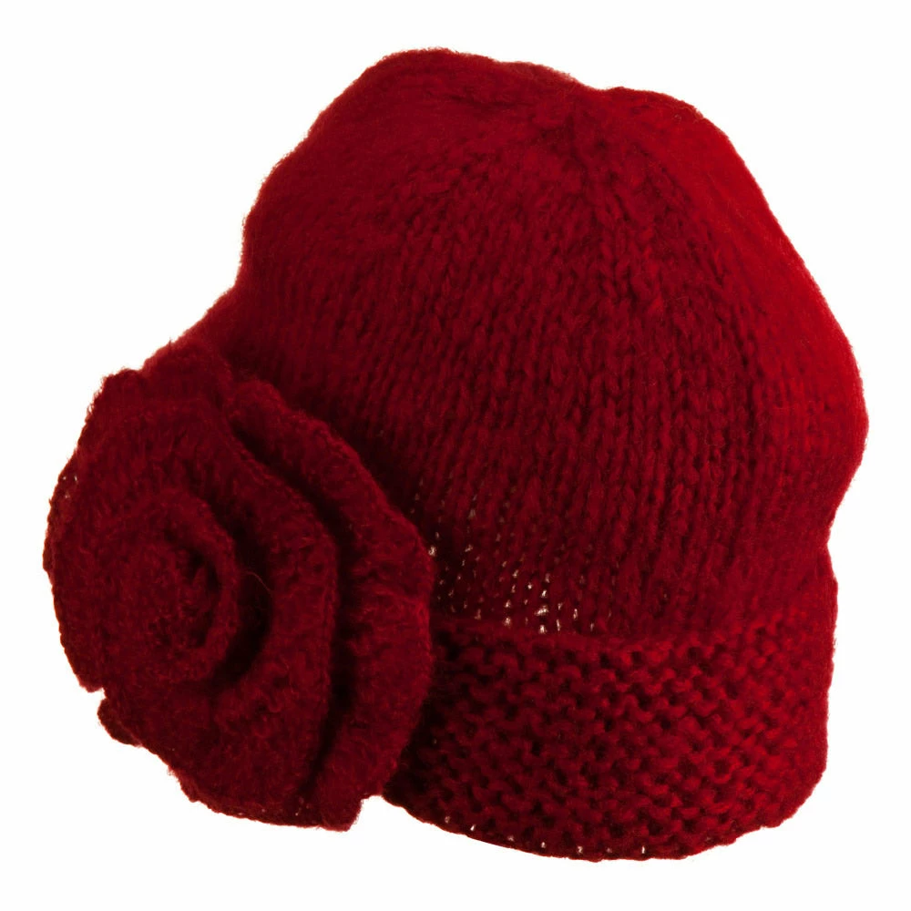 Jeanne Simmons Ladies Flower Accent Cuff Beanie - Image 17
