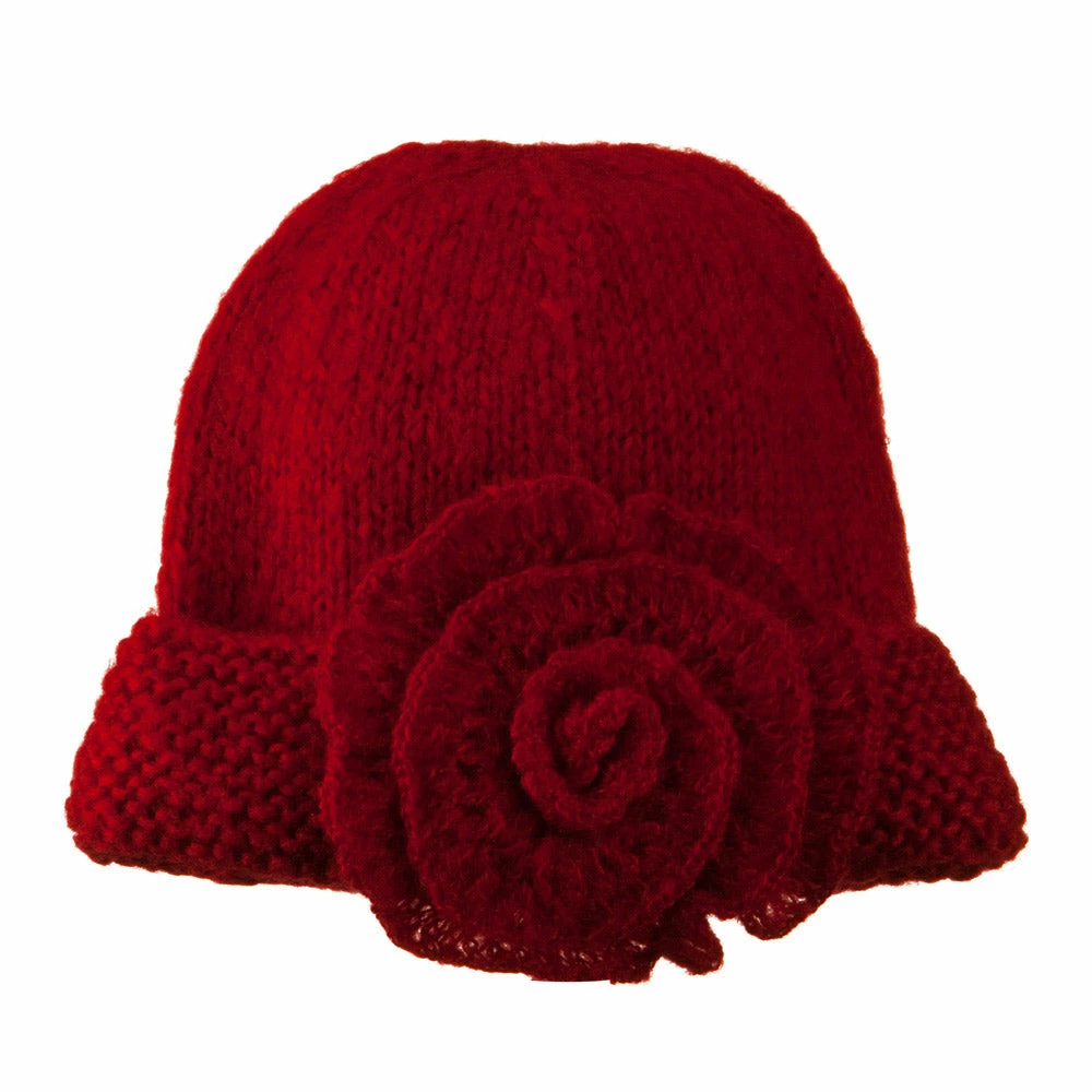 Jeanne Simmons Ladies Flower Accent Cuff Beanie - Image 20